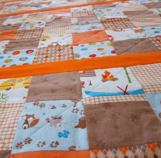 Detail Doohickey Designs Fox Trails Quilt