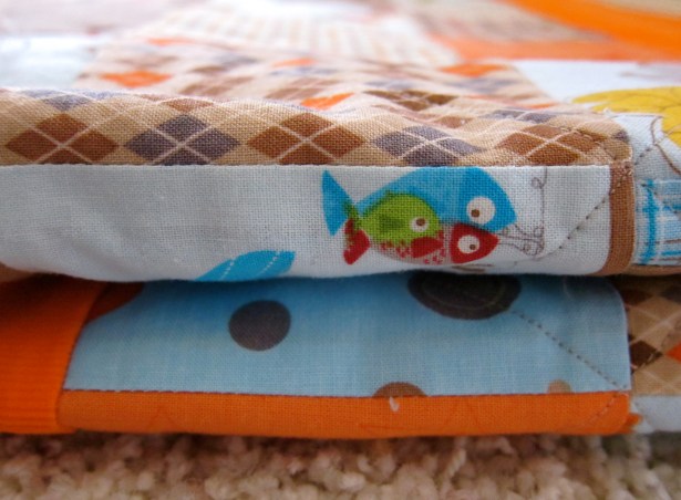 Patchwork Quilt fox trails