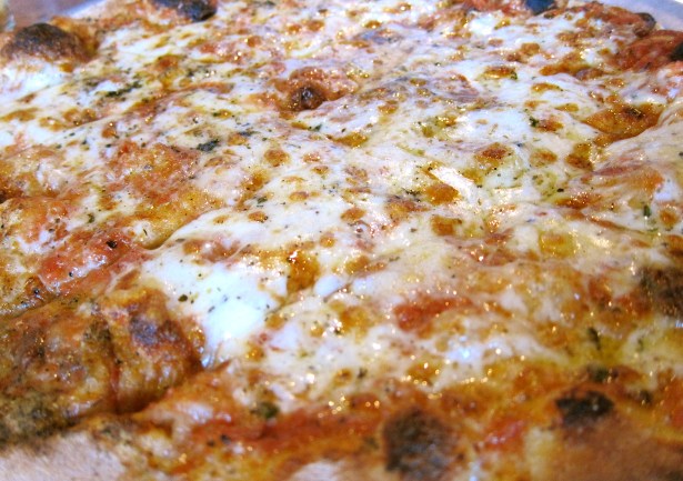 Order the Jay's Heart ( a cheese pizza with special herb blend) Their specials offer creative options as well!