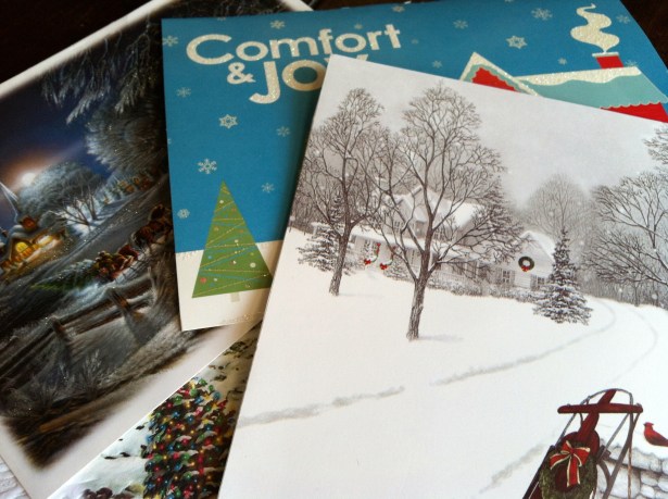 Holiday Cards in need of new life